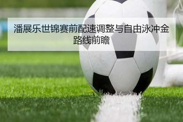 潘展乐世锦赛前配速调整与自由泳冲金路线前瞻